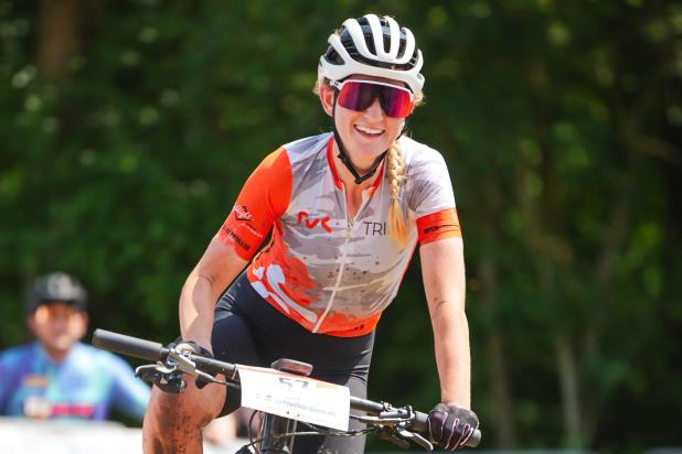 Yvonne Kuhnlein - Siegerin Franken Bike Marathon 2026 (Foto: sportograf)
